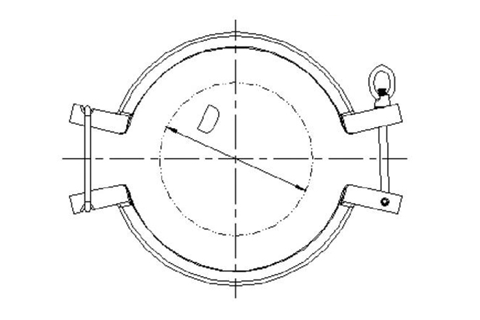 FKF Butterfly Valve Clamp
